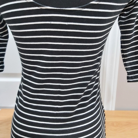 Garage stripe fitted top, size: medium-8/10 - Picture 5 of 9
